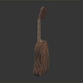 Modern Guitar Baroque Guitar 3d model