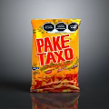 PAKE TAXO Artisanal Potato Chips Crunchy Flavorful Yellow Packaging Snack