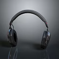Black Over Ear Computer Headphones With Comfortable Fit And High Definition Sound Quality