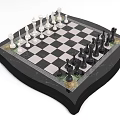Modern Chess 3d model