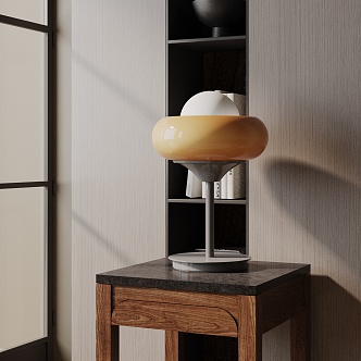 Modern table lamp 3d model