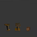 Rusted Metal Industrial Equipment Parts With Various Structural Shapes And Sizes