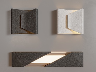 Wall lamp combination 3d model