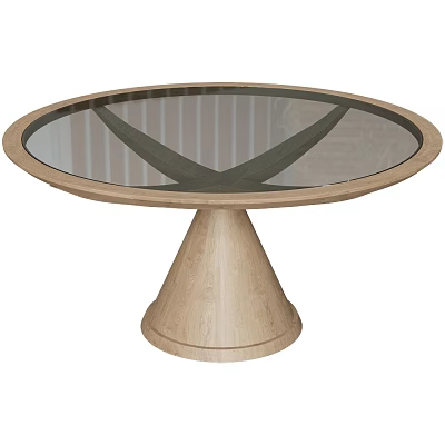 Vasco Modern Glass Round 18 3d model