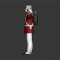 Warrior Samurai Soldier Guard Assassin Killer Ancient Soldier Ancient Assassin Killer 3d model