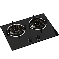 Gas stove 3d model