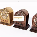 Vintage Wooden Radios With Classic Design And Various Color Options For Home Use