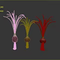 Fresh Red Onions With Green Leaves And White Roots For Healthy Cooking