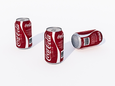 Beverage cola cans model