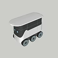 Science and Technology Logistics Trolley 3d model