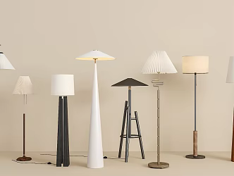 Floor Lamp Metal Floor Lamp Art Floor Lamp 3d model