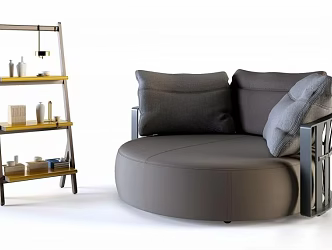Single sofa 3d model