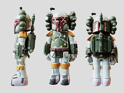 Modern Toy Cartoon 3d model