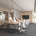 Office Area 3d model