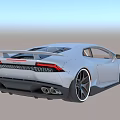 Sleek Silver Sports Car Featuring Modern Design Sporty Exterior And Large Alloy Wheels
