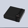 Modern Black Decorative Ornament Set With Storage Box And MODERNLY Logo