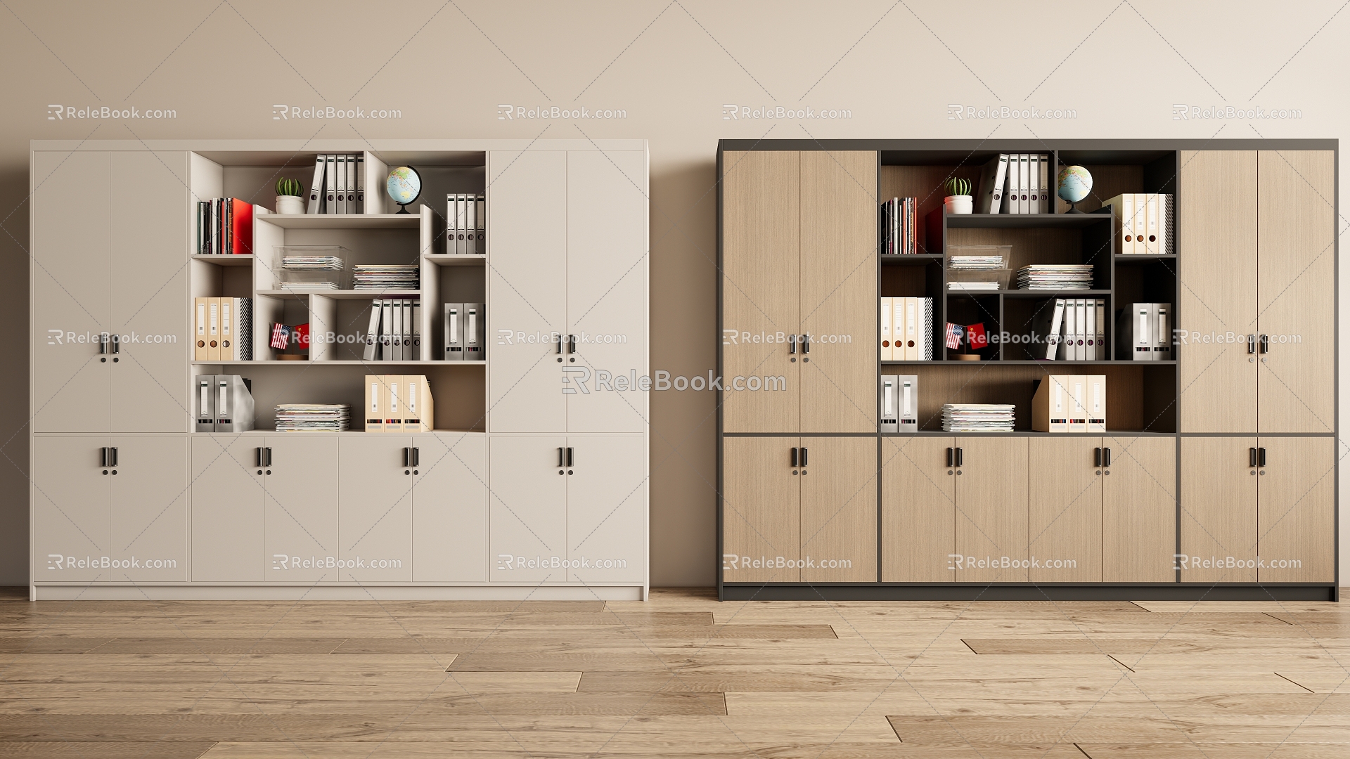 File cabinet File cabinet combination 3d model