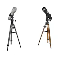 Professional Commercial Telescopes with Wooden and Metal Tripods for Observation Use