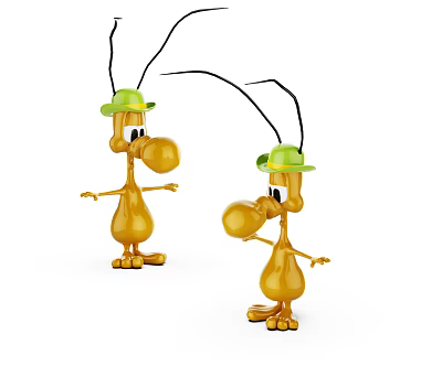 Modern Game Characters Cartoon Characters 3d model Modern Game Characters Cartoon Characters 3d model