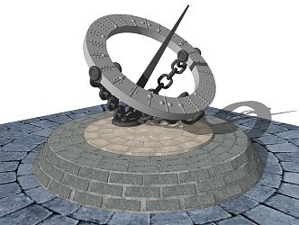 Chinese sundial 3d model