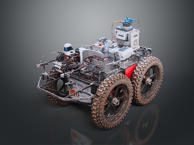 All Terrain Vehicle Toy Car Four-wheeler Beach Car Four-wheel Motorcycle Mountain Bike Off-road Mountain Bike 3d model