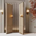 Screen partition 3d model