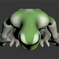 Frog Poison Frog Game Frog Reptile Cold Blooded Animal Reptile 3d model