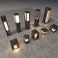 Modern Outdoor Lights with Various Stylish Shapes for Exterior Illumination and Decor