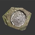 Ancient Circular Stone Structure With Dry Stone Walls Domed Roof And Grass Base