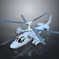 Advanced Helicopter Model With Multiple Rotors For Space Mission Support