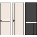 Modern Hinged Door Designs In Various Colors For Home Interior Decor