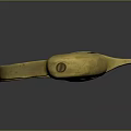 Classic Historical Sword With Golden Hilt And Silver Blade In Detailed Design