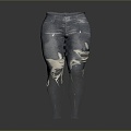 Jeans Casual Pants Denim Casual Pants Men's Pants Women's Pants Men's Pants Women's Pants 3d model