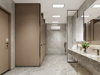 Modern toilet 3d model