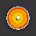 Modern Downlight Spotlight With LED Light And Colorful Housing For Interior Use