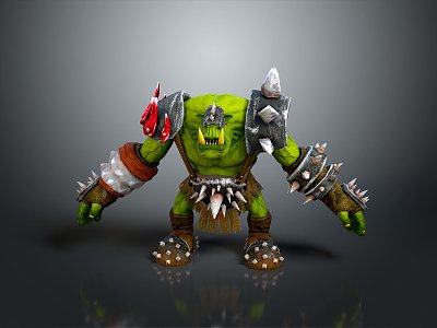 Monster Warrior Alien Monster Alien Monster 3d model