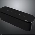 OMNI Bluetooth Speaker Featuring Black Design and Control Buttons for Wireless Sound Playback 3d model
