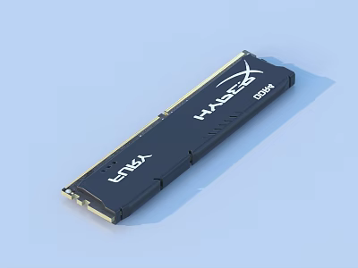 HyperX High Performance DDR4 RAM Module for Desktop Computer Memory Upgrade 3d model