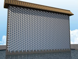 Chain mail armor 3d model