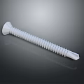 High Quality Hardware Tools Screw With Threaded Shank And Flat Head Design Features 3d model