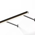 Mirror Front Light Toilet Mirror Cabinet Lamps Cosmetic Mirror Light led Waterproof Super Bright Mirror Front Wall Light Mirror Front Light Bathroom Toilet Mirror Cabinet Mirror Light Simple Dressing Table Retractable Long and Short Mirror 3d model