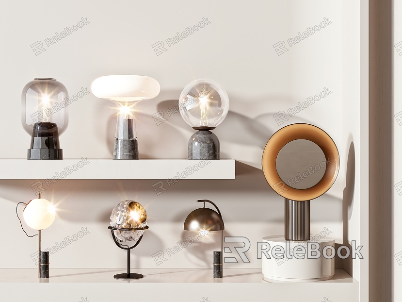 Modern table lamp model