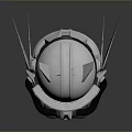 Sci-Fi Helmet Alien Helmet High Tech Helmet Game Helmet 3d model