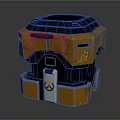Safety monitoring of modern monitor head 3d model