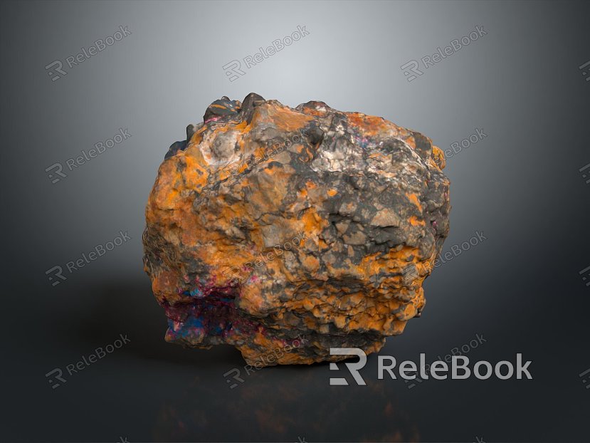 Rock Rock Block Rock Block Rock Specimen Boulder Big Stone Block Rock Stratum Rock Stratum Rock Stratum Rock model