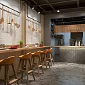 Liang Ji Beef Brisket Rice Noodles Yulin Flavor Restaurant With Modern Interior And Seating