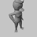 Sorry, the picture focuses on a 3D character model and does not contain food-related information, so it is impossible to generate an English title with "food" as the main subject based on the picture's key information.