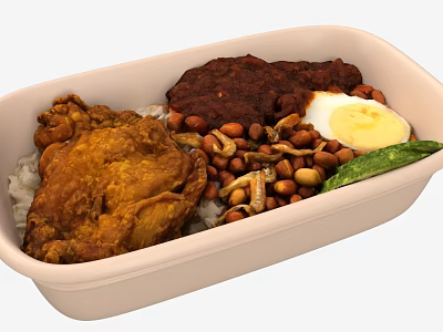 Modern Bento 3d model Modern Bento 3d model