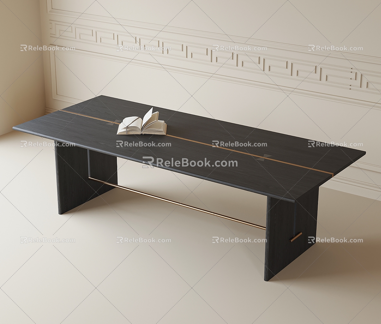 Tea Table Dining Table Desk 3d model