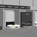 Sweeping robot intelligent sweeping machine cleaning robot 3d model